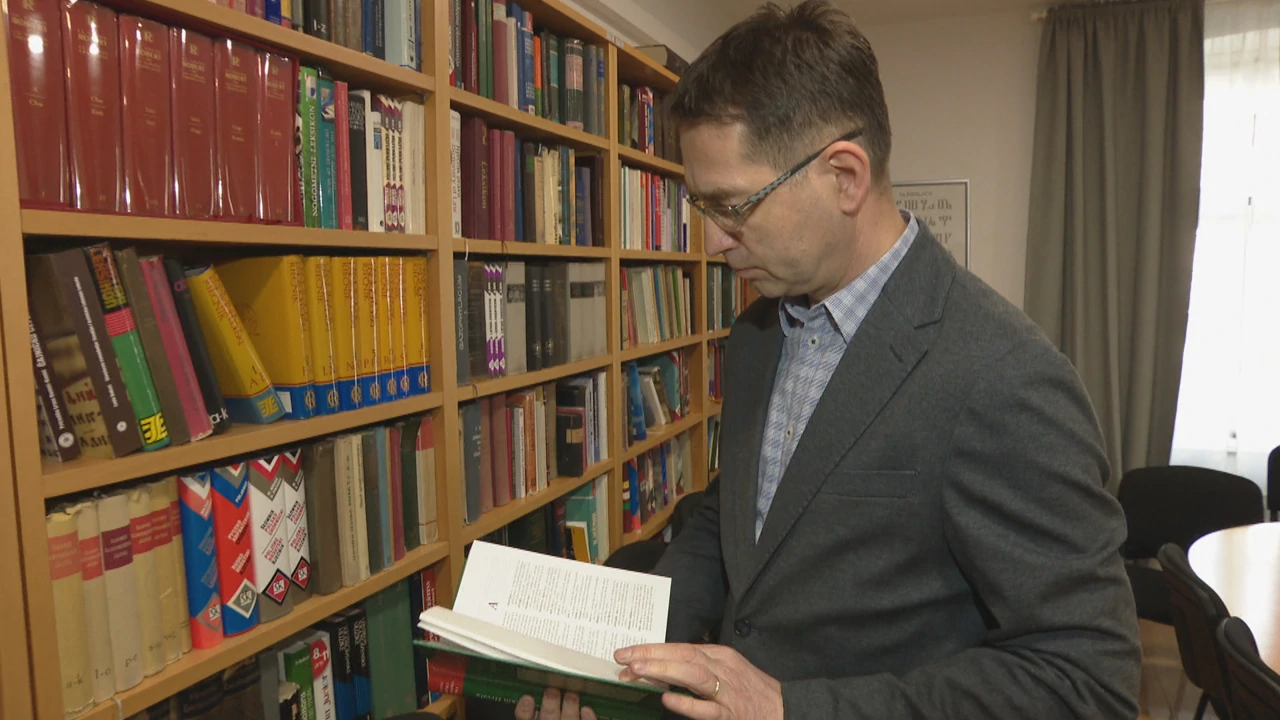  Željko Jozić, ravnatelj Instituta za hrvatski jezik i jezikoslovlje, Foto: Dnevnik/IMS/HRT