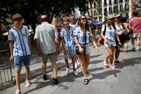 Navijači Argentine u Madridu, Foto: Alejandro Martinez Velez/REUTERS