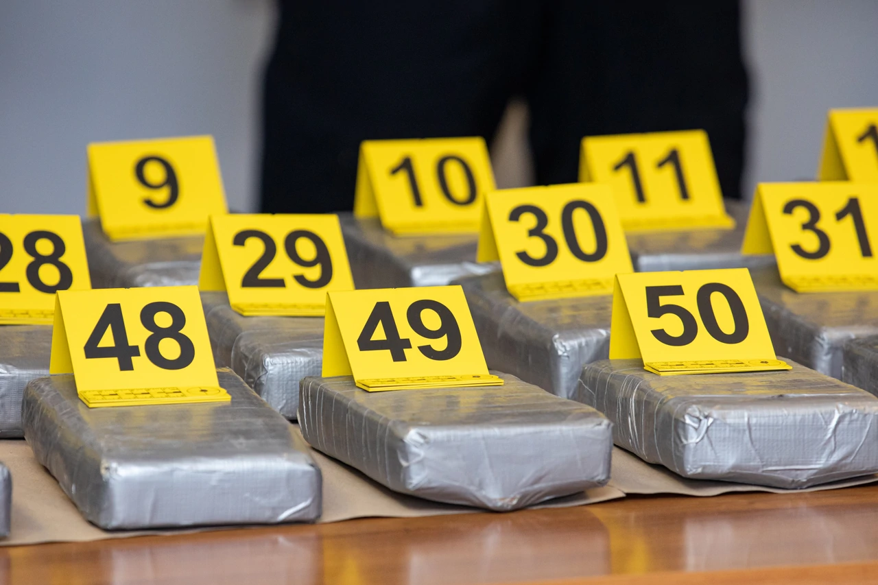 Zaplijenjeni kokain, Foto: Grgo Jelavic/PIXSELL