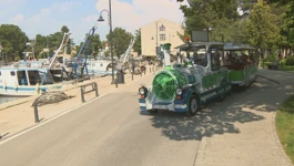 Turistički vlakić u Novigradu Istarskom 