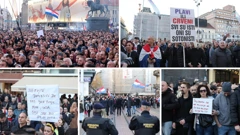 Prosvjed u Zagrebu