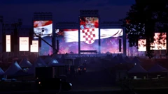 Generalna proba uoči koncerta 