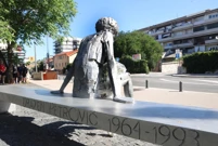 Spomenik Draženu Petroviću na Baldekinu, Foto: Duško Jaramaz/PIXSELL