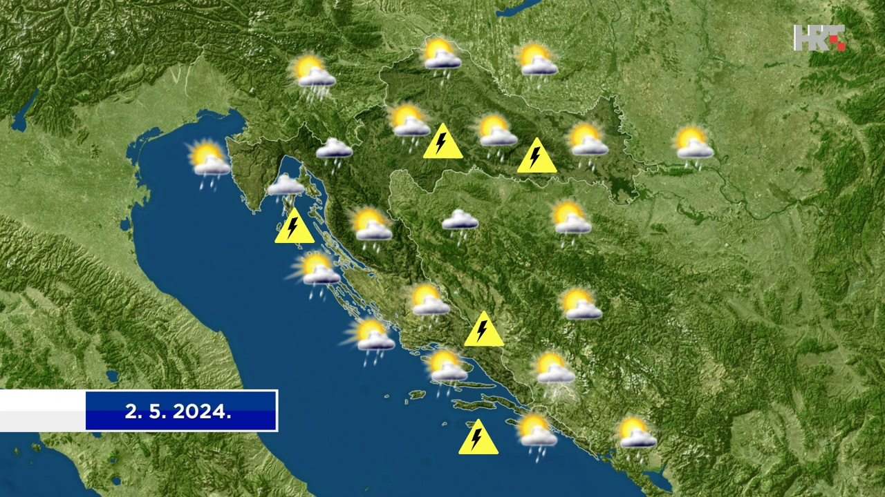 emisija "Vrijeme", Foto: HTV/HRT