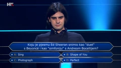 Javor Vouk Kamenski, Foto:  Tko želi biti milijunaš?/HRT