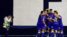 Die Spieler von Dinamo beim Jubel 