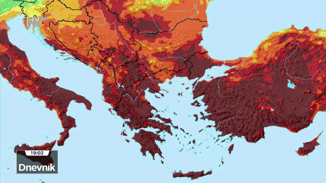 Karta Europskog centra za koordinaciju hitnih intervencija