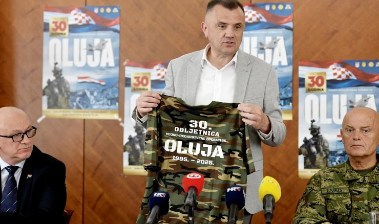  Knin: Konferencija za medije na kojoj je predstavljen program proslave Oluje 