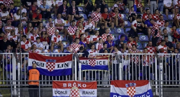 Hrvatski navijači na Maksimiru