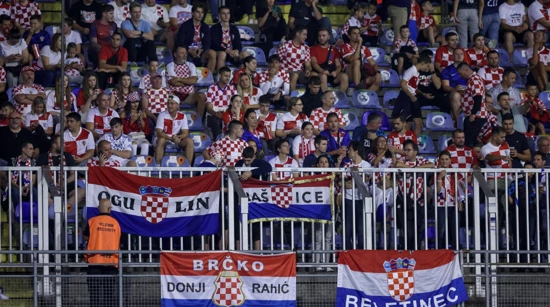 Hrvatski navijači na Maksimiru