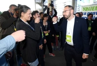 Izborni stožer platforme Možemo, Foto: Marko Lukunic/PIXSELL