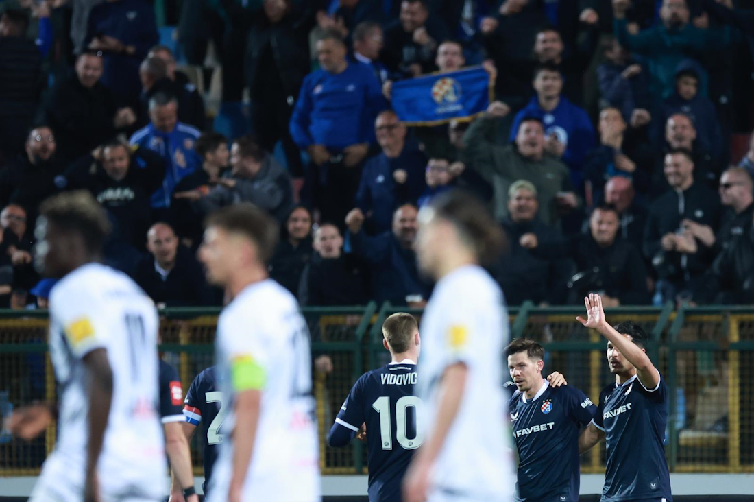Gorica - Dinamo, slavlje nakon gola Zajca , Foto: Slavko Midzor/PIXSELL