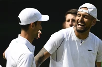 Novak Đoković i Nick Kyrgios, Foto: /Toby Melville/REUTERS