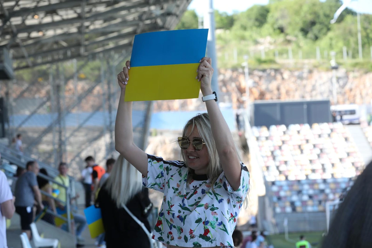 Gledatelji na humanitarnoj utakmici Rijeka - Ukrajina, Foto: Goran Kovacic/PIXSELL