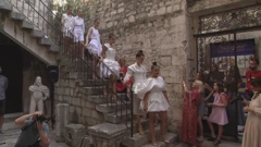 Revija - dizajnerice nadahnute splitskom nošnjom , Foto: Regionalni dnevnik/HTV/HRT
