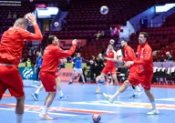 Zagrijavanje uoči utakmice, Foto: Sanjin Strukic/PIXSELL