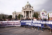 Prosvjed u Beogradu , Foto: Amir Hamzagic/ATAImages/PIXSELL