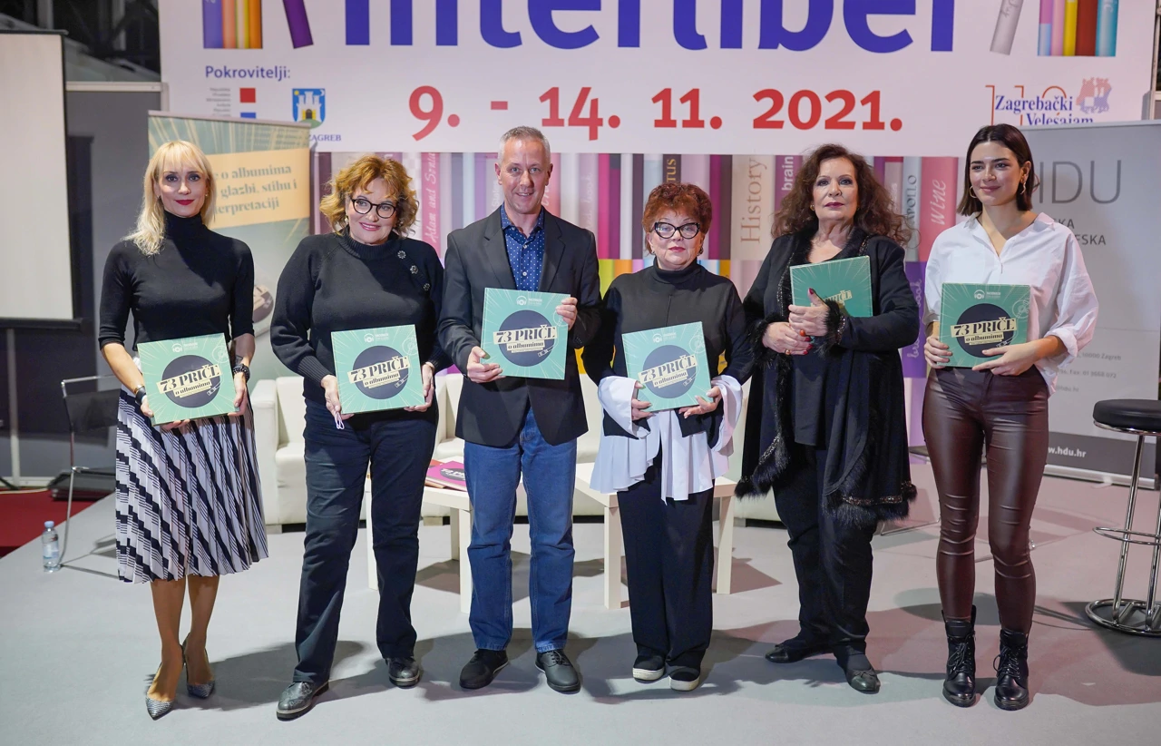 Promocija knjige "73 priče o albumima - žene u glazbi, stihu i interpretaciji" – Klaudija Čulo, Tereza Kesovija, Zlatko Turkalj, Zdenka Kovačiček, Radojka Šverko, Mia Dimšić