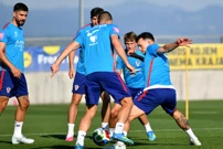 Trening hrvatske nogometne reprezentacije u Rijeci, Foto: Damir Skomrlj/CROPIX