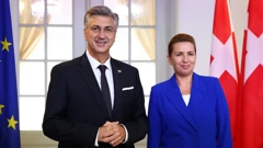 Andrej Plenković i Mette Frederiksen