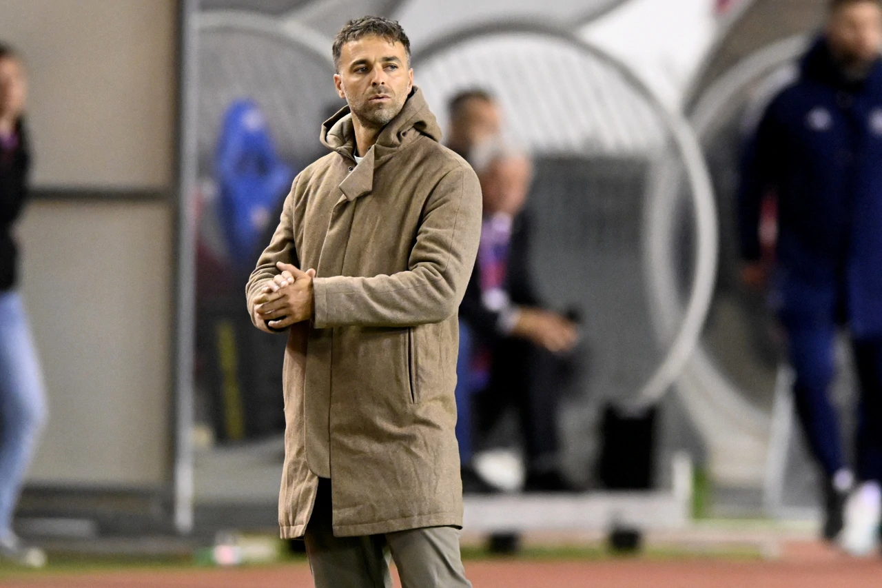 Traner Hajduka Gonzalo Garica, Foto: Ante Cizmic/CROPIX