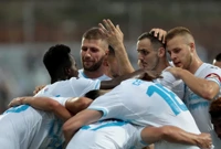 Slavlje nogometaša Rijeke, Foto: Nel Pavletić/PIXSELL