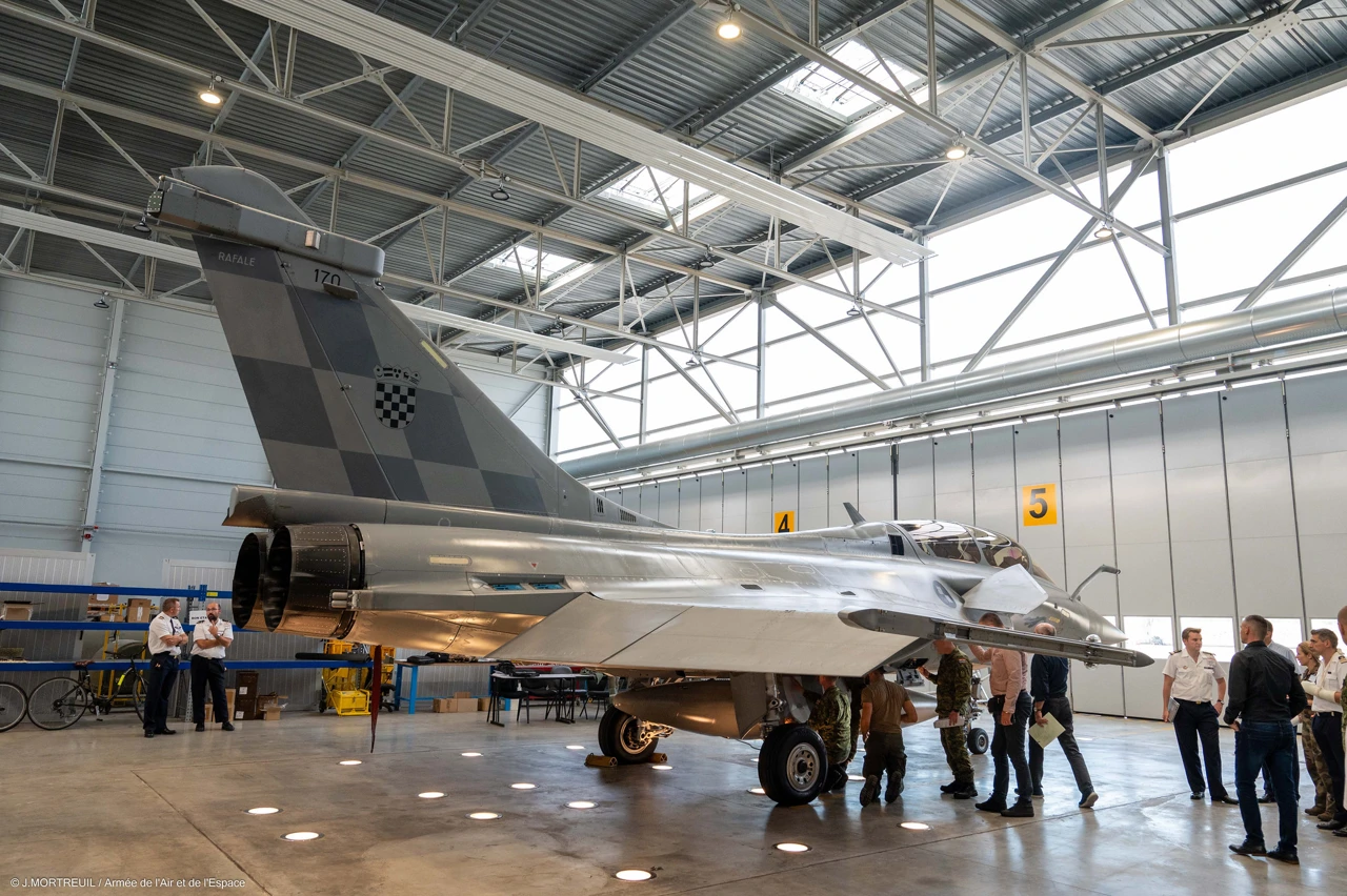 Borbeni avion Rafale, Foto: SIRPA-AIR/Ministarstvo obrane RH