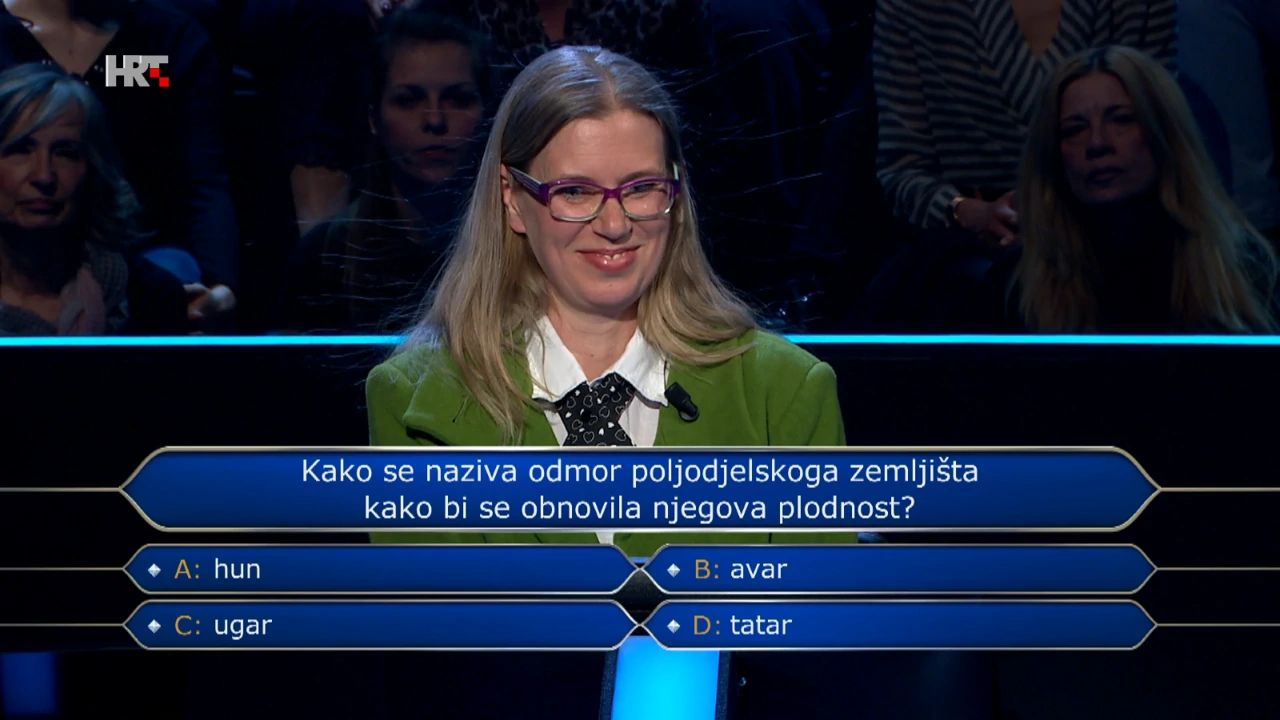  Verica Vojnović, Foto:  Tko želi biti milijunaš?/HRT