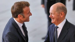 Emmanuel Macron i Olaf Scholz