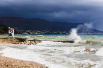 Olujno jugo na Jadranu, Foto: Miroslav Lelas/PIXSELL