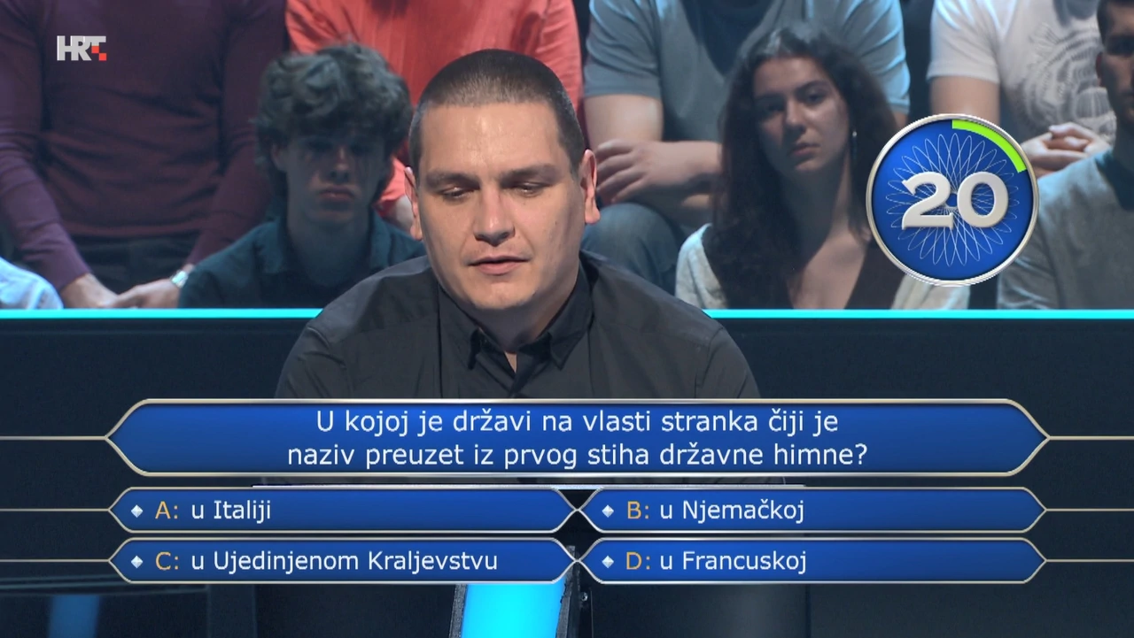 Branko Nerlović, Foto: Tko želi biti milijunaš?/HRT