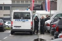 Privođenje navijača u Dubravi, Foto: Marko Seper/PIXSELL