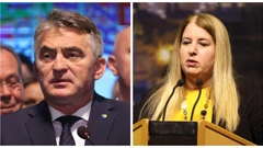 Željko Komšić i Galit Peleg