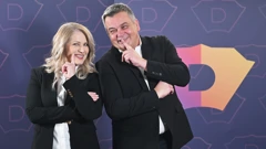 Barbara Kolar i Duško Ćurlić, Foto: Renato Branđolica/HRT