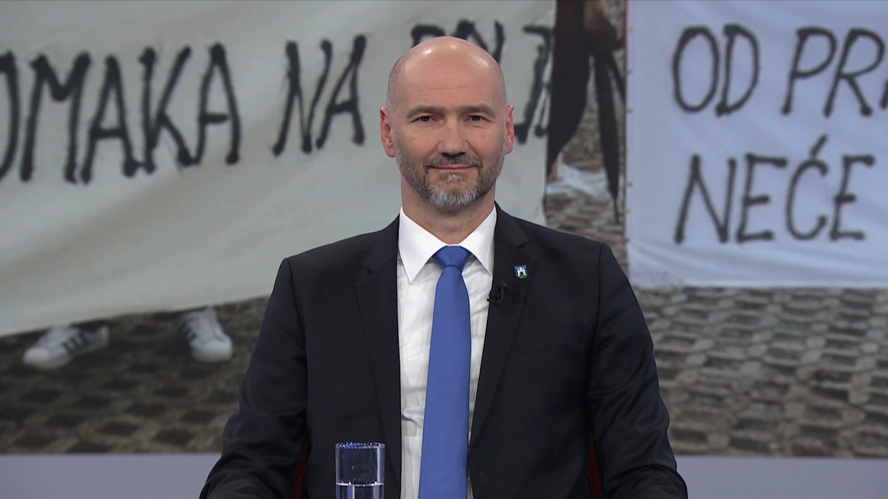 Joško Klisović, predsjednik Gradske skupštine (SDP), Foto: Otvoreno/HRT