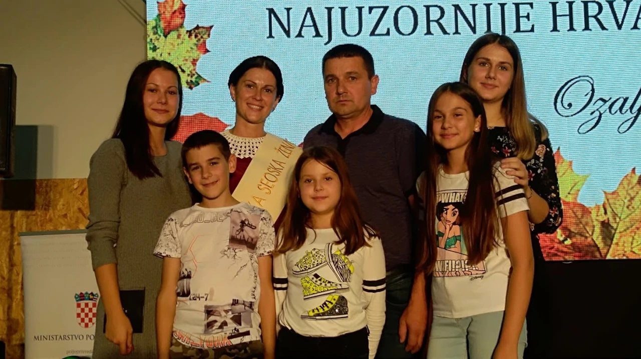 Obitelj Bastelić (Foto: Vjekoslav Madunić/Glas Hrvatske)