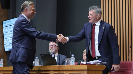 Ivan Turudić y Gordan Jandrokovic  