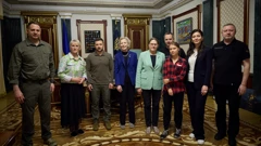 Thunberg se sastala sa Zelenskim