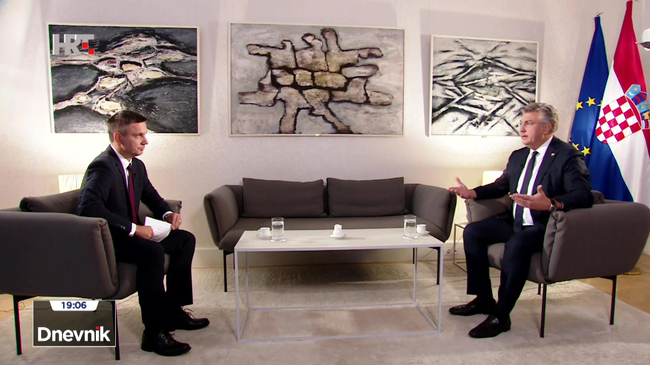 Mladen Sirovica i Andrej Plenković