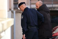 Privođenje navijača na sud u Osijeku, Foto: Davor Javorovic /PIXSELL