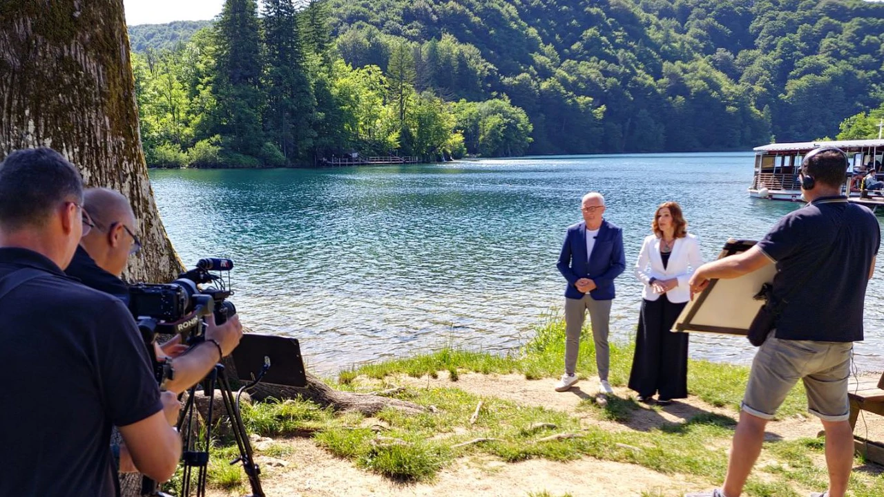 Ivica Đuzel i Senka Mošnja, Foto: turizam.hrt/HRT