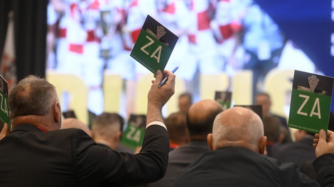 Glasanje na redovitoj skupštini HNS-a