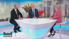 Damir Habijan i Mišel Jakšić u Dnevniku HTV-a 