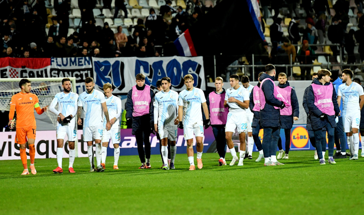 Igrači Rijeke nezadovoljni nakon remija s AEK-om