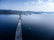 Pelješki most iz zraka, Foto: Milan Sabic/PIXSELL