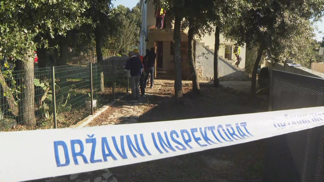 Rušenje ilegalnih objekata u Ližnjanu, Foto: HTV/HRT