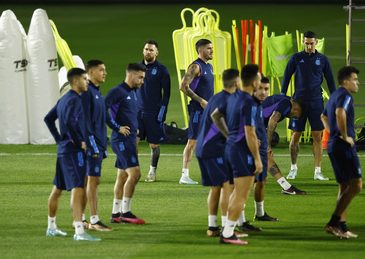 Trening Argentine, Foto: Peter Cziborra/REUTERS