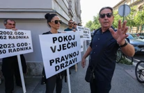 Prosvjed u organizaciji Općine Primošten, Foto: Robert Anić/Pixsell