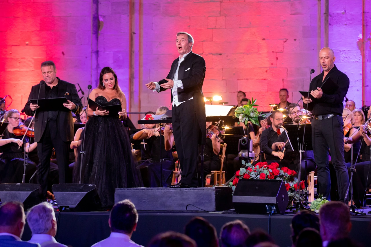  Joseph Calleja, Sonya Yoncheva, Ivan Repušić, Ante Jerkunica, Simfonijski orkestar HRT-a