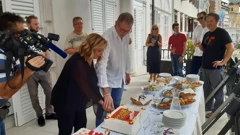 Urednica Hrvatskog radija Eliana Čandrlić i urednik Radio Rijeke Alen Čemeljić (Foto: HRT - Radio Rijeka), Foto: -/-